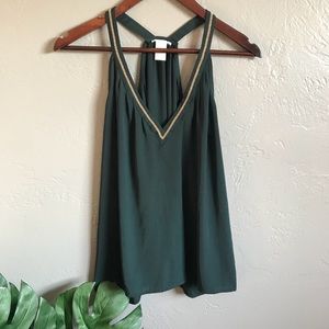 Green H&M tank
